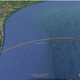 SpaceX Super Heavy booster catch attempt profile for the inaugural launch.
